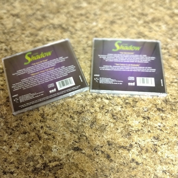 The Shadow Classic Radio Broadcast CDs Lot of 2 CDs - Picture 2 of 2